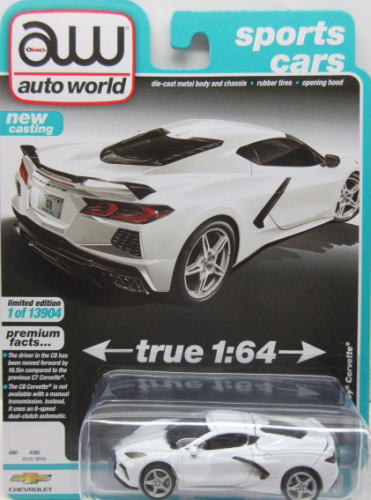 1/64 Auto World 2020 Chevy Corvette シボレー コルベット アメ車 ミニカー