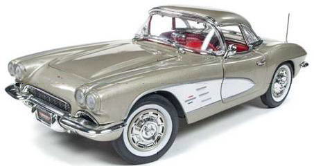 1/18 auto world 1961 Chevy Corvette シボレー コルベット ミニカー アメ車