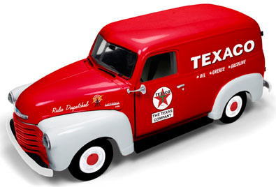 交換無料 1 18 Auto World1948 Chevrolet Panel Deliveryシボレー パネル デリバリーtexacoミニカー アメ車 注目ブランド Guayaquilcityfc Com