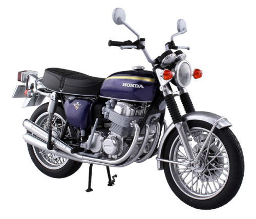 1/12 AOSHIMA アオシマ Honda CB750FOUR K2 パープル ホンダ ナナハン 完成品バイク