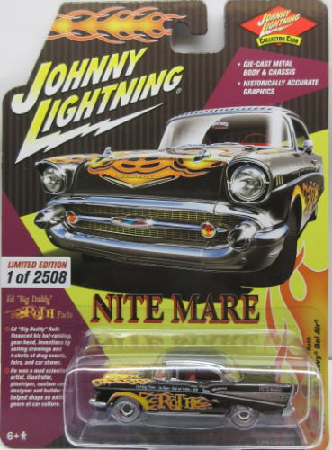 1/64 ジョニーライトニング JOHNNY LIGHTNING Ed "Big Daddy" Roth 1957 Chevy Bel Air シボレー ベルエア アメ車 ミニカー