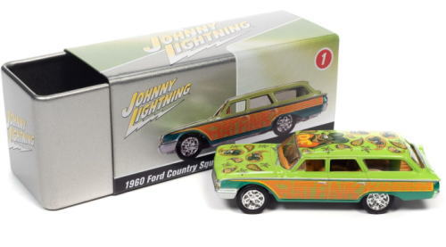 1/64 ジョニーライトニング JOHNNY LIGHTNING 1960 Ford Country Squire Rat Fink ラットフィンク フォード カントリー スクワイア アメ車 ミニカー