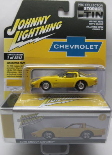 1/64 ジョニーライトニング JOHNNY LIGHTNING 1979 Chevy Corvette シボレー コルベット アメ車 ミニカー