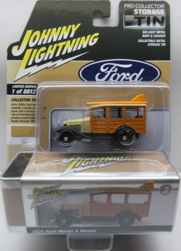 1/64 ジョニーライトニング JOHNNY LIGHTNING 1931 Ford Model A Woody フォード モデルA アメ車 ミニカー
