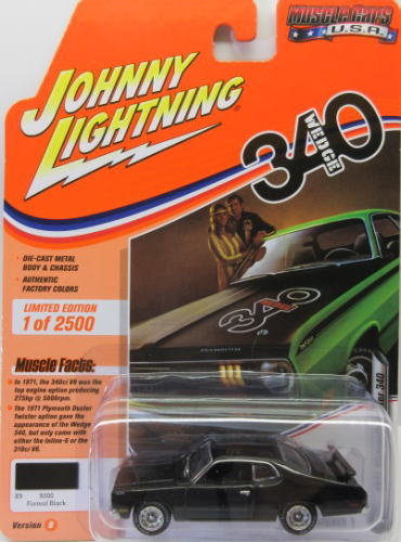 1/64 ジョニーライトニング JOHNNY LIGHTNING MUSCLE CARS USA 2020 1971 Plymouth Duster 340プリマス ダスター ミニカー アメ車