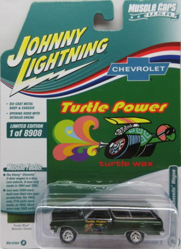 1/64 ジョニーライトニング JOHNNY LIGHTNING 1965 Chevy Chevelle Wagon シボレー シェベル ワゴン ミニカー アメ車