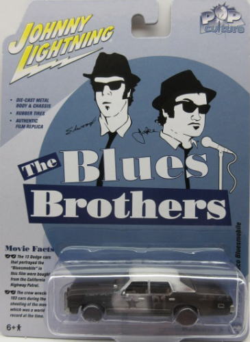 1/64 ジョニーライトニング JOHNNY LIGHTNING 1974 Dodge Monaco Bluesmobile ブルースブラザーズ ダッジ モナコ アメ車 ミニカー