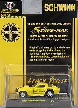 1/64 M2 Machines 1966 Chevrolet Corvette 427 ܥ졼 ٥å  ߥ˥