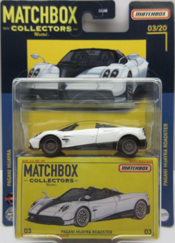 1/64 MATCHBOX Pagani Huayra Roadster パガーニ ウアイラ ミニカー