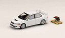 1/64 Hobby Japan ホビージャパン Mitsubishi Lancer GSR Evolution VII with Engine Display Model Scotia White 三菱 ランサー ミニカー