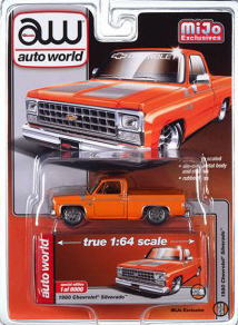 1/64 Auto World 1980 Chevrolet Silverado シボ