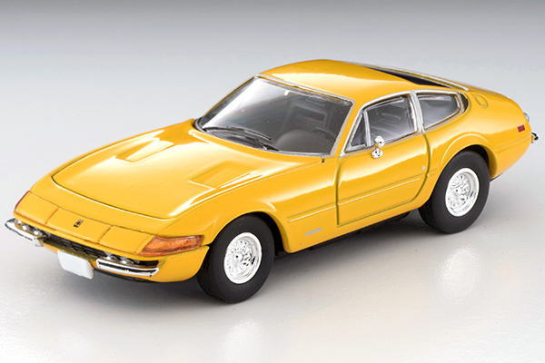 1/64scale トミカ リミテッド ヴィンテージ Tomica Limited Vintage Ferrari 365 GTB4 後期型 北米仕様 黄フェラーリ ミニカー