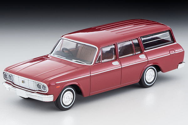 1/64 トミカリミテッドヴィンテージ Tomica Limited Vintage トヨペット マスターライン ライトバン 67年式 赤 ミニカー