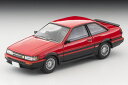 1/64 トミカ リミテッド ヴィンテージ ネオ Tomica Limited Vintage Neo トヨタ カローラ レビン 2ドア GT-APEX 85年式 赤/黒 ミニカー