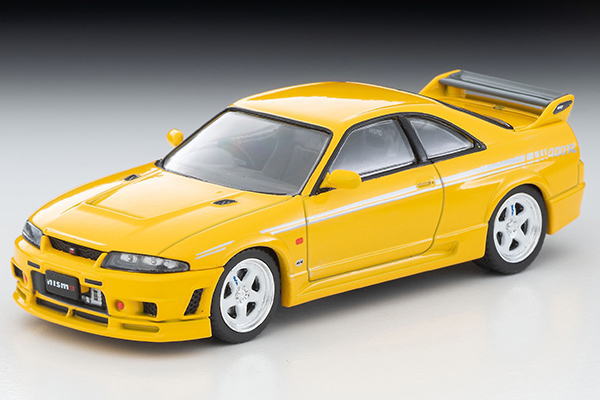 1/64 トミカリミテッドヴィンテージネオ Tomica Limited Vintage Neo NISMO 400R 黄 ミニカーのサムネイル