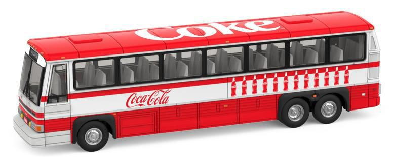 1/110 TINY CITY Single-Decker Bus Coca-Cola バス コカコーラ ミニカー