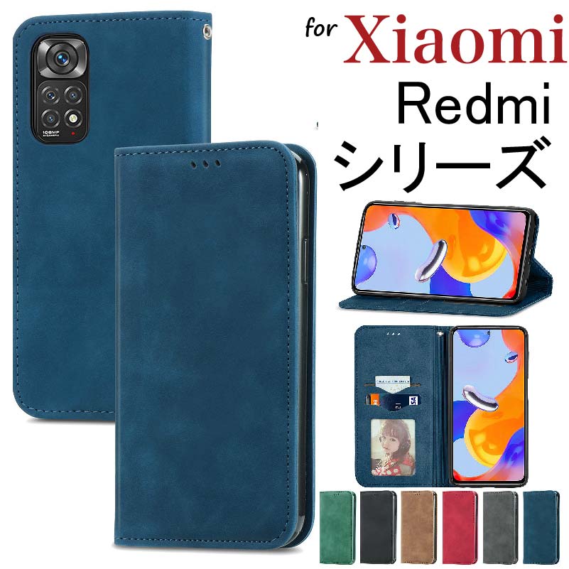 レッドミー12 5g カバー Redmi Note 13 Pro 5G/Redmi Note 13 Pro 5G 12 5G 12C Note 11 Pro 5G Note 10T Note 10 JE Note 10 Pro 9T Note 9T Note 9S スマホケース ケース 手帳型 おしゃれ 耐衝撃 マグネット スタンド カード収納 ベルトなし シンプル