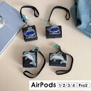 AirPods Pro2ケース AirPods 3 カバー AirPods Pro 第2世代 収納ケース 保護ケース イヤホンケース AirPods 4ケース ペンダント 夜光 蓄光 AirPods 1/2ケース ハンドストラップ AirPods 第4世代 ケース かわいい 大人女子 エアーポッズプロ 2ケース クジラ イルカ(2)