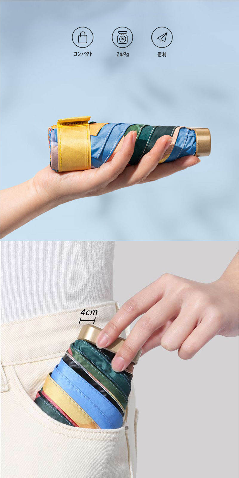 日傘 折りたたみ レディース 傘 完全遮光 コンパクト バッグを入れる 油絵 6本 8本骨 軽量 軽い UVカット 無地 晴雨兼用 雨傘 丈夫 おしゃれ 上品 シンプル 大きめ メンズ 男性 女性 UPF50+ 日焼け止め 耐風 紫外線遮断 撥水 母の日 プレゼント