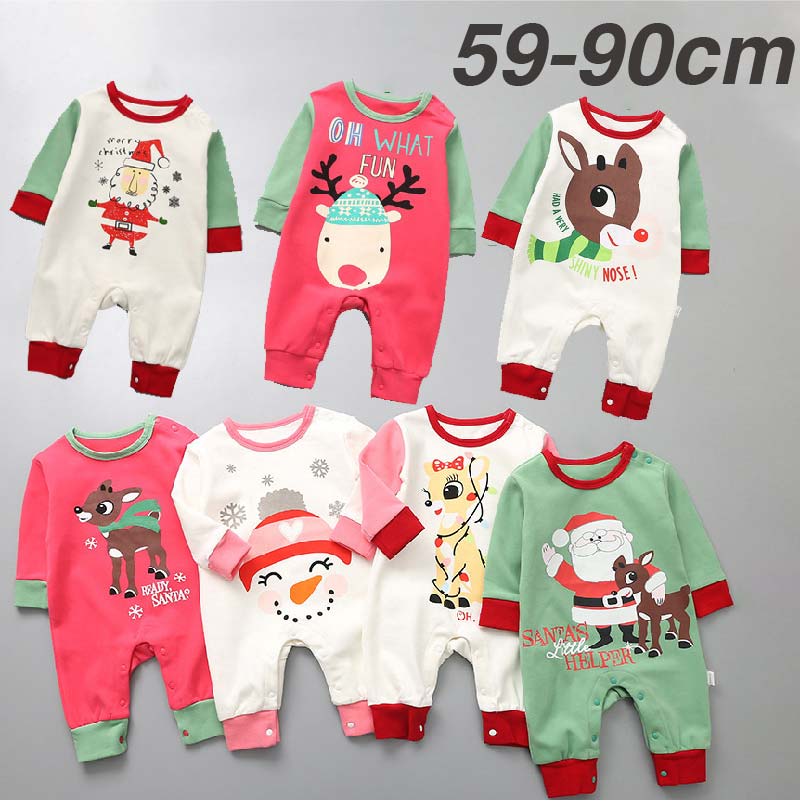 クリスマス 赤ちゃん 2歳 ベビー 新生児 サンタ ベビー服 女の子 男の子 ロンパース 59 66 73 80 90 部屋着 パジャマ 幼児 ベビー用 可愛い...