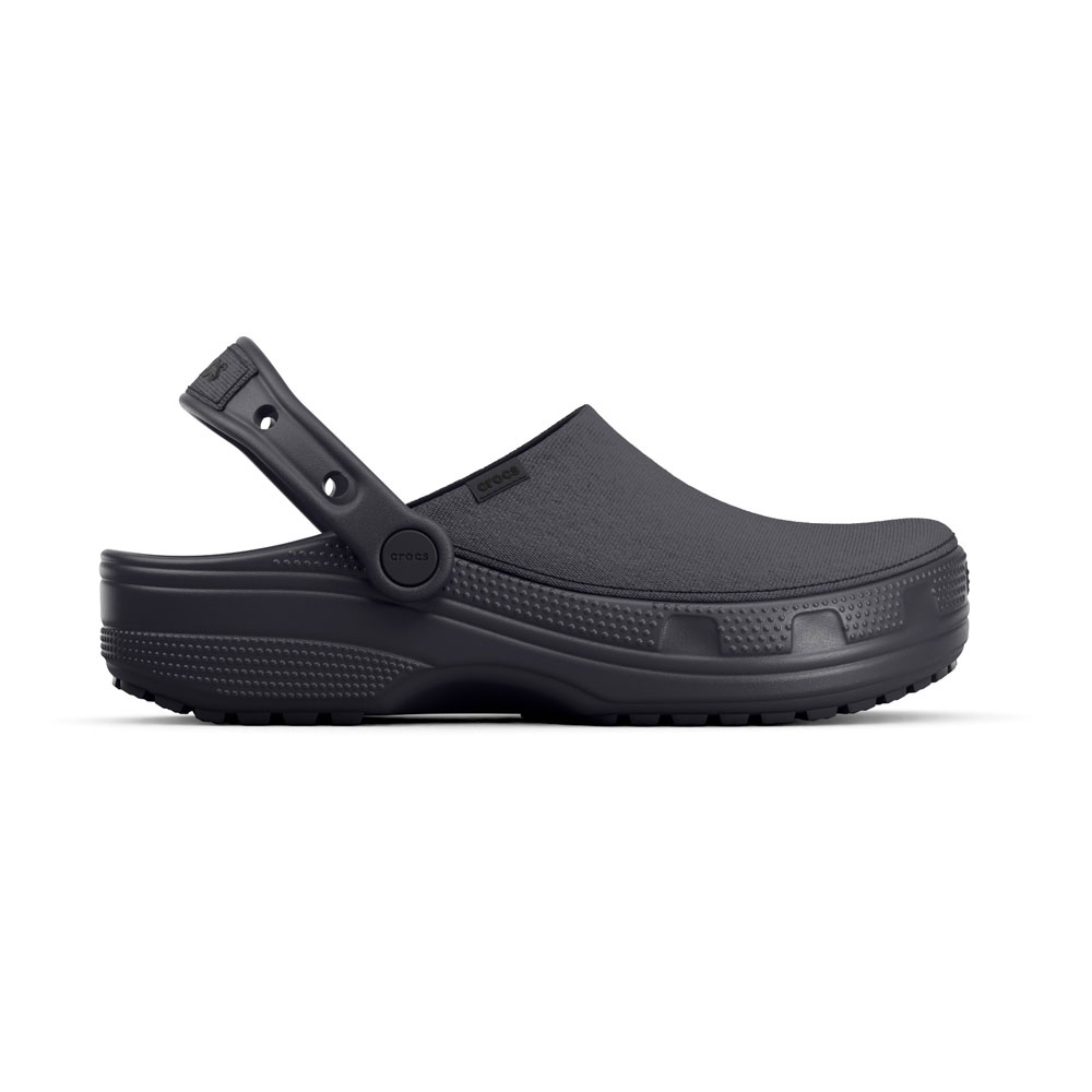 乐天商城 - crocs クロックス 国内正規品 211354 ユニセックス メンズ レディース サンダル クロッグ Classic Crafted Clog Black Sand キャンバス 耐久性 快適 フィット感 ヒールストラップ サボ 軽量 アイボリー