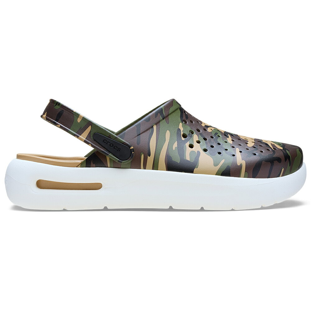 crocs クロックス 国内正規品 214112 ユニセックス メンズ レディース サンダル クロッグ Inmotion Camouflage Clog AmyGrn/Mlt インモーション 快適 柔らかい クッション性 スポーティ カジュアル 迷彩