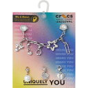 crocs クロックス ジビッツ jibbitz アクセサリー チャーム 10013672 Removable Punk Silver Charm Chain ...
