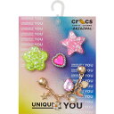 crocs クロックス ジビッツ jibbitz アクセサリー チャーム 10013683 GoodMixElvSymbol 5 Pack 5個セット キラキラ...