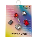 crocs クロックス ジビッツ jibbitz アクセサリー チャーム 10014544 Dark and Moody Gem 5 Pack 5個セット ライ...