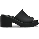 【今ならポイント20倍!】crocs クロックス 国内正規品 209408 Brooklyn Heel ブルックリン ヒール サンダル 7.5cmヒール ミュー...
