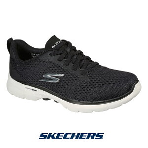 å㡼 124512-bkw ǥ ˡ SKECHERS   ֥å  GO WALK 6 - BOLD VISION Sparkle Mesh Bungee W/Hot Melt Details 