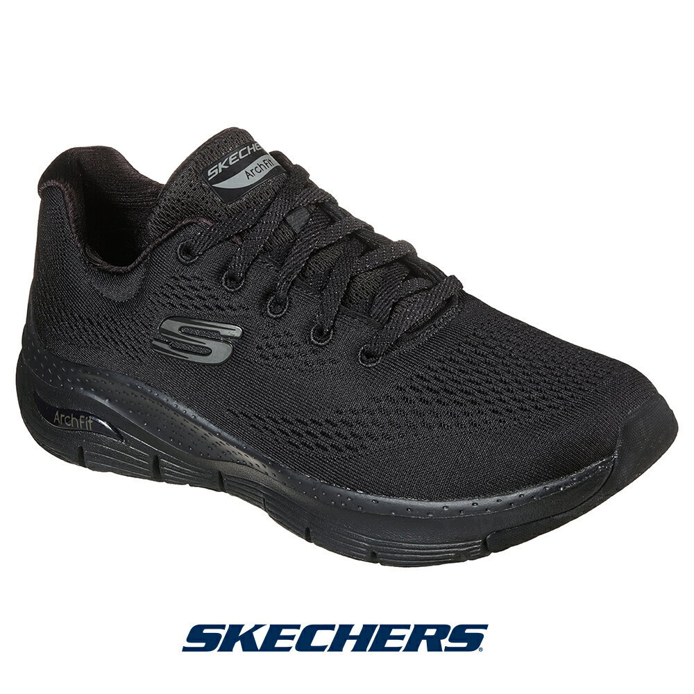 【楽天スーパーSALE★50％OFF】スケッチャーズ 149057 レディース スニーカー SKECHERS Arch Fit BIG APPEAK アーチ フィット ブラックスニーカー 靴 くつ オールブラック アウトレット セール 半額