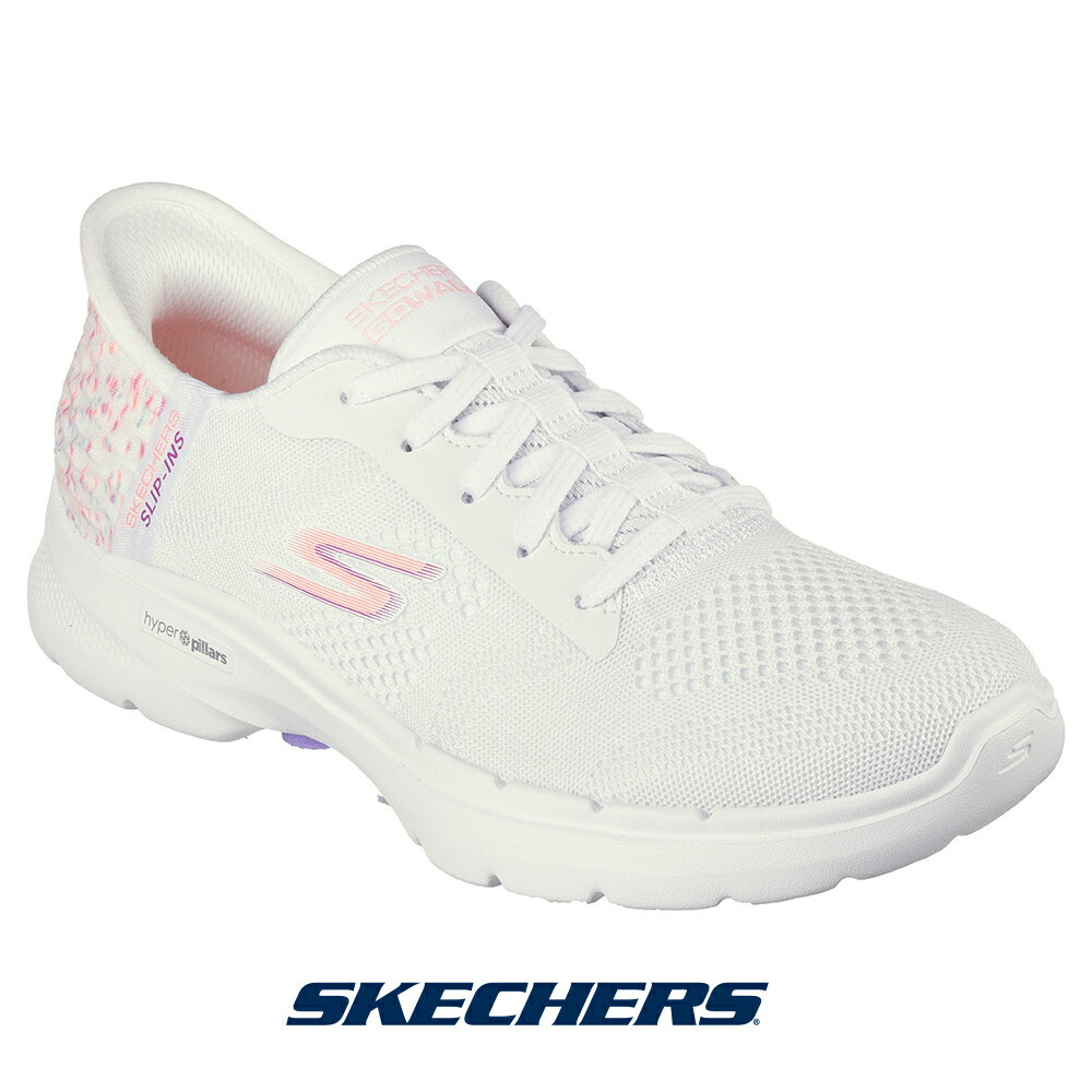 スケッチャーズ 124627-wmlt レディース スニーカー SKECHERS スリッポン slip-on スリップインズ Slip-ins 靴 くつ シューズ shoes GO WALK 6 - VIVID IDEA ゴーウォーク 手を使わず履ける ハ…