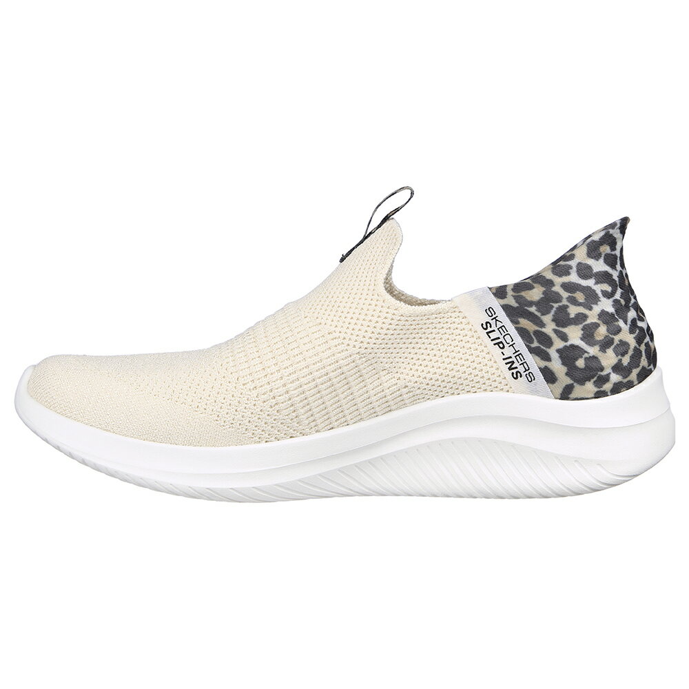 【楽天スーパーSALE★50％OFF】 スケッチャーズ レディース スリップインズ 149712-lpd スニーカー SKECHERS スリッポン Slip-ins レオパード ヒョウ柄 靴 くつ ウルトラ フレックス 3.0 ナチュラル ステップ 手を使わず履ける アウトレット セール 半額