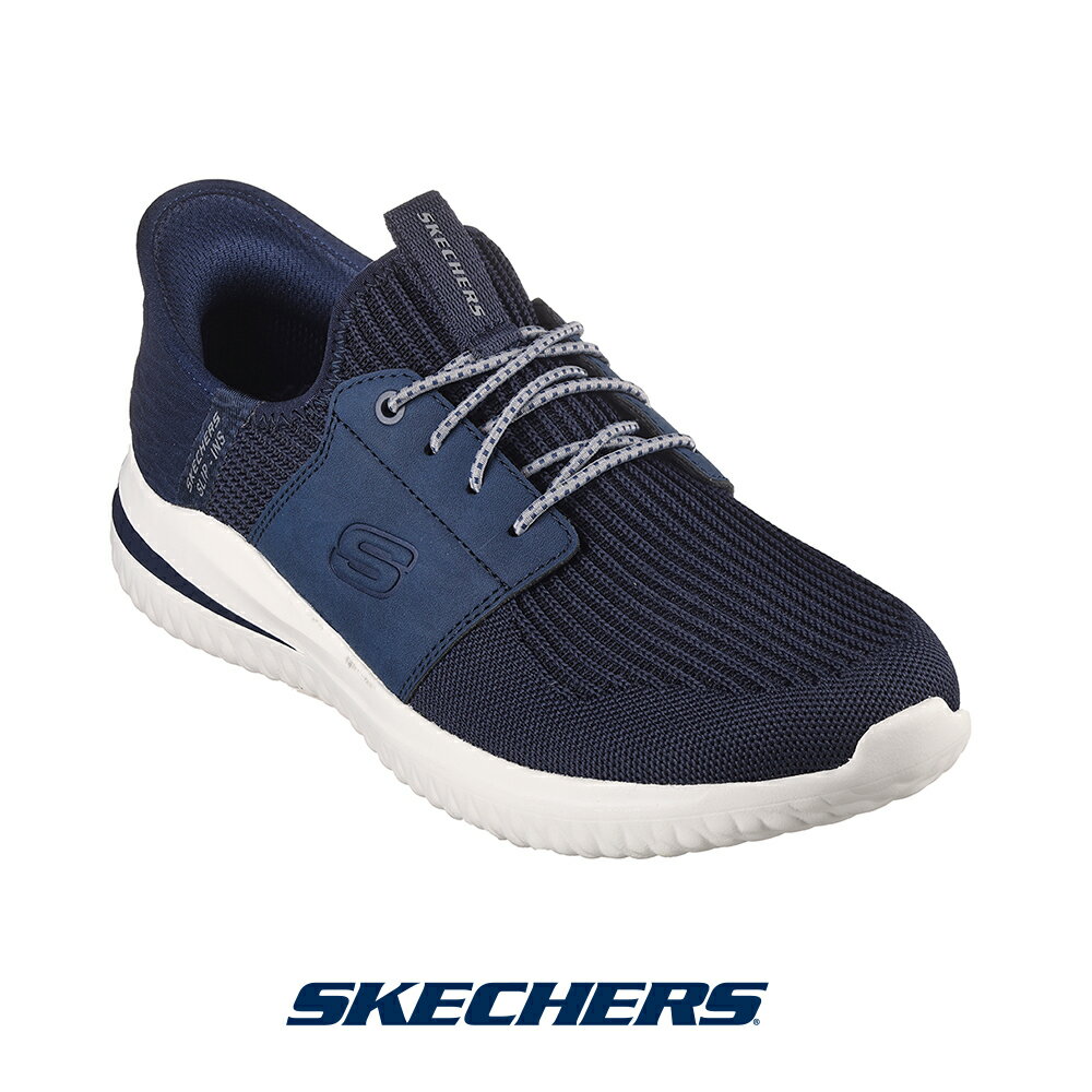 楽天リゲッタカヌー専門店 R-arkスケッチャーズ 210650-nvy メンズ スニーカー SKECHERS スリッポン slip-on スリップインズ Slip-ins 靴 くつ シューズ shoes DELSON 3.0-LAVELL デルソン 手を使わず履ける テレビでも話題 TVCM bungee バンジータイプ