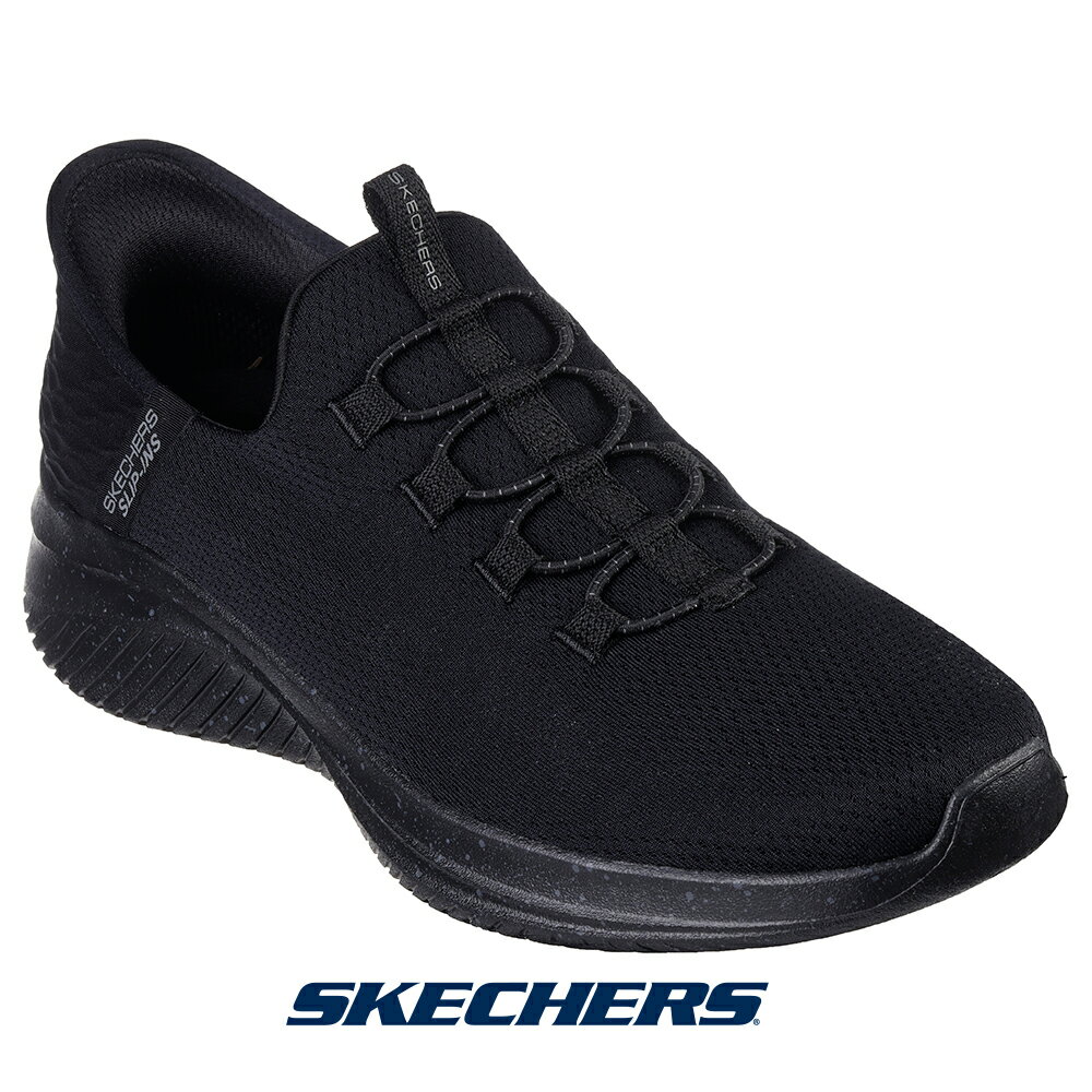 スケッチャーズ 232452w-bbk メンズ スニーカー SKECHERS スリッポン slip-on スリップインズ Slip-ins 靴 くつ シューズ バンジータイプ ワイドフィット wide 幅広 ULTRA FLEX 3.0 RIGHT AWAY ウルトラフレックス 低反発クッション ハンズフリー