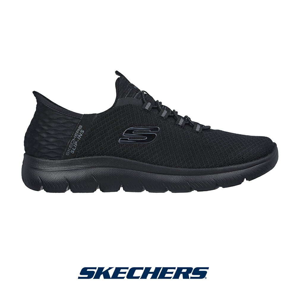 楽天リゲッタカヌー専門店 R-arkスケッチャーズ 232457w-bbk メンズ スニーカー SKECHERS スリッポン slip-on スリップインズ Slip-ins 靴 くつ シューズ shoes bungee バンジータイプ 手を使わず履ける テレビでも話題 サミッツ ハイ レンジ ワイドフィット wide 幅広