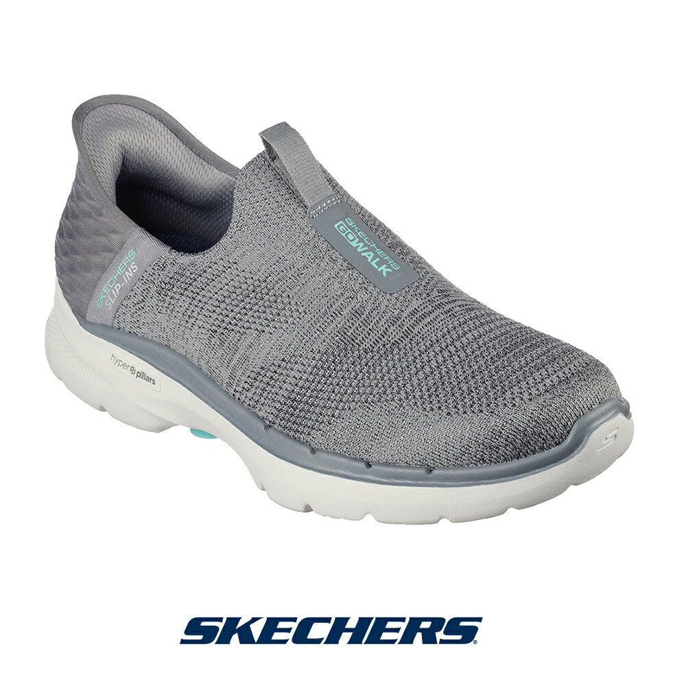 スケッチャーズ 124569-gry レディース スニーカー SKECHERS スリッポン slip-on スリップインズ Slip-ins 靴 くつ シューズ shoes High Apex Knit - Quick Fit Heel fabulous view go walk 6 ゴーウォーク