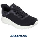 楽天リゲッタカヌー専門店 R-ark【今ならポイント10倍！】スケッチャーズ 118300-blk メンズ スニーカー SKECHERS 靴 くつ シューズ shoes ボブス bobs スリップインズ Slip-ins Hands Free Sport Squad Chaos Daily Hype ハンズフリー スポート 低反発クッション 手を使わず履ける テレビで話題