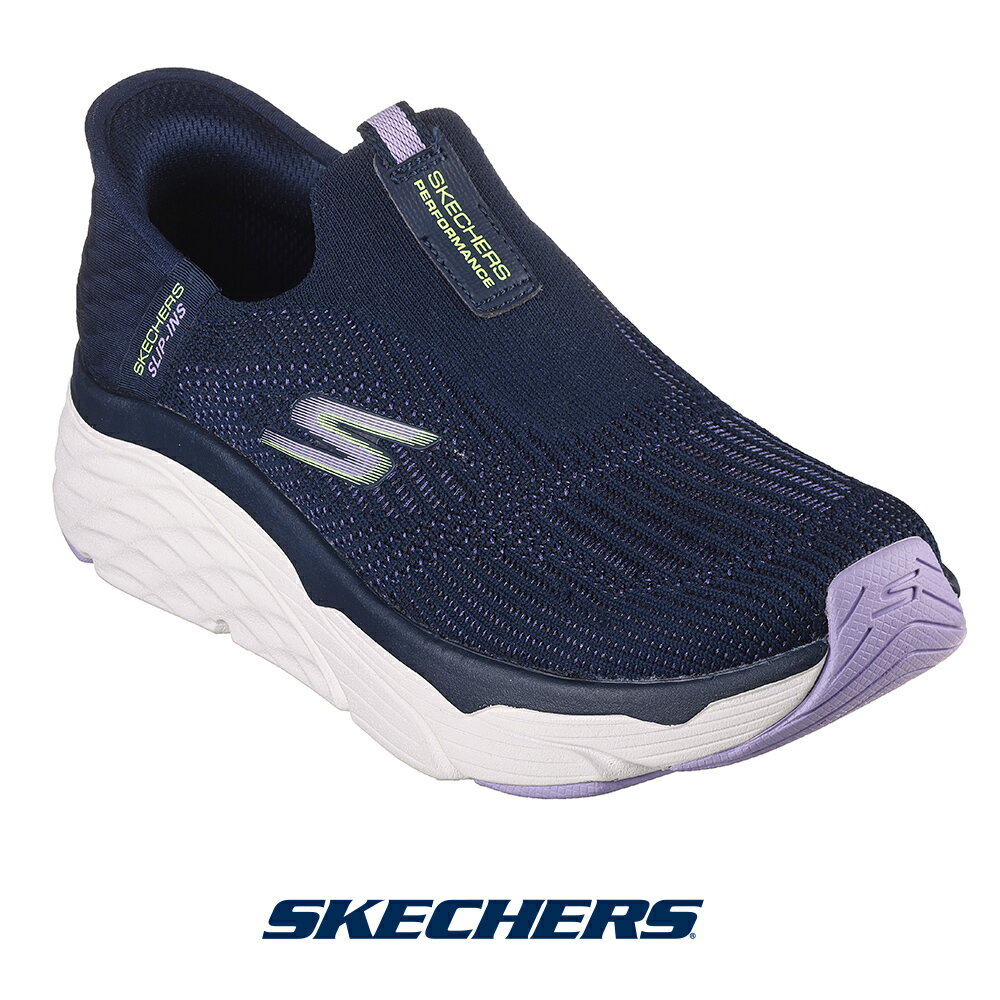 スケッチャーズ 128571-nvlv レディース スニーカー SKECHERS スリッポン slip-on スリップインズ Slip-ins 靴 くつ シューズ 厚底 マックスクッショニング MAX CUSHIONING ELITE-SMOOTH transition 低反発クッション stretch ストレッチ