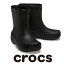 【アウトレット　セール★50%OFF】crocs クロックス 208363-black ユニセックス Classic Rain Boot クラシックレインブーツ