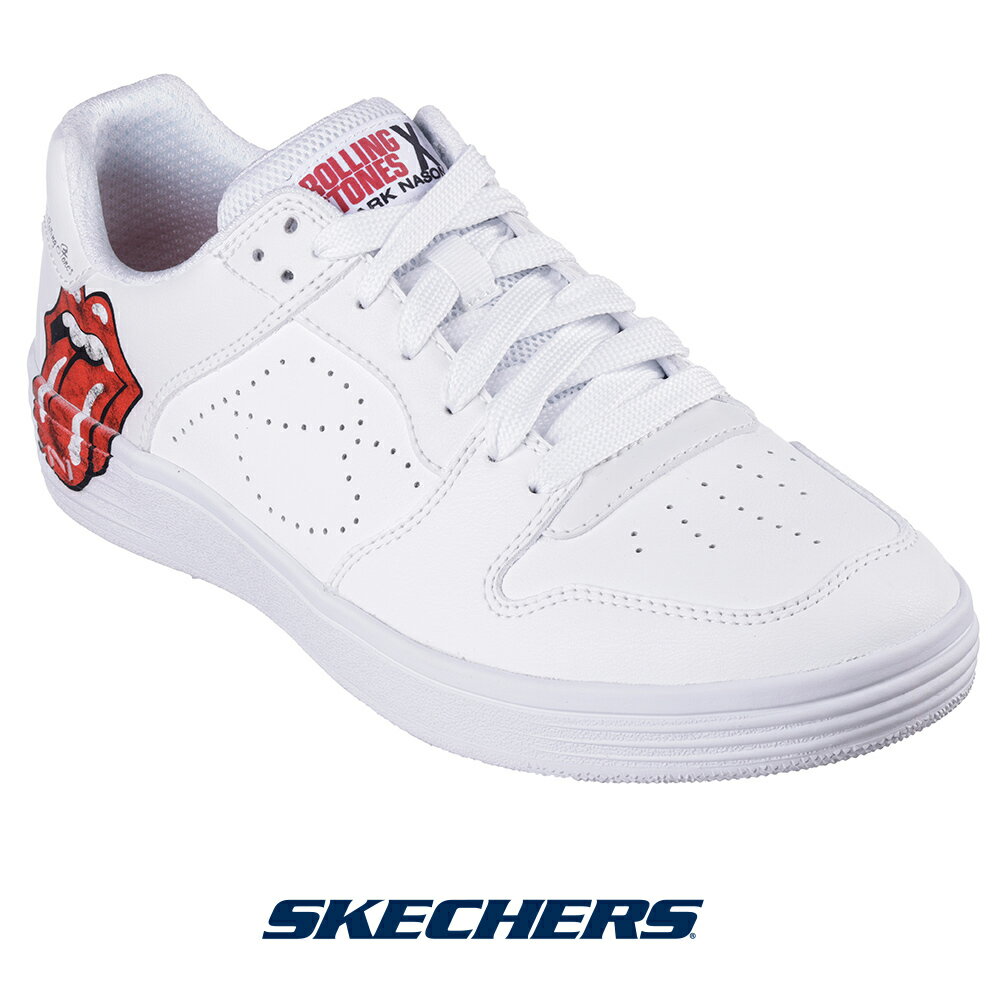 【今ならポイント10倍！】スケッチャーズ 210748-wht メンズ スニーカー SKECHERS 靴 くつ shoes シューズ Mark Nason Los Angeles x The Rolling Stones Palmilla - RS Marquee ローリングストーンズ コラボ Lickロゴ