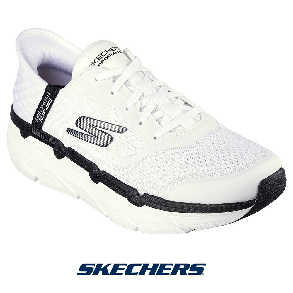 スケッチャーズ 220313-wbk メンズ スニーカー SKECHERS slip-on スリップインズ Slip-ins 靴 くつ シューズ shoes MAX CUSHIONING PREMIER ASCENDANT マックスクッショニング 厚底 手を使わず履ける テレビでも話題 バナナマン日村着用モデル