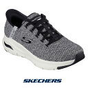 楽天リゲッタカヌー専門店 R-ark【今ならポイント10倍！】スケッチャーズ 232454-wbk メンズ スニーカー SKECHERS Hands Free Slip-ins Arch Fit New Verse スリッポン slip-on スリップインズ シューズ shoes 手を使わず履ける テレビでも話題 ハンズフリー 土踏まずサポート ヴィーガン 洗濯機洗い可能