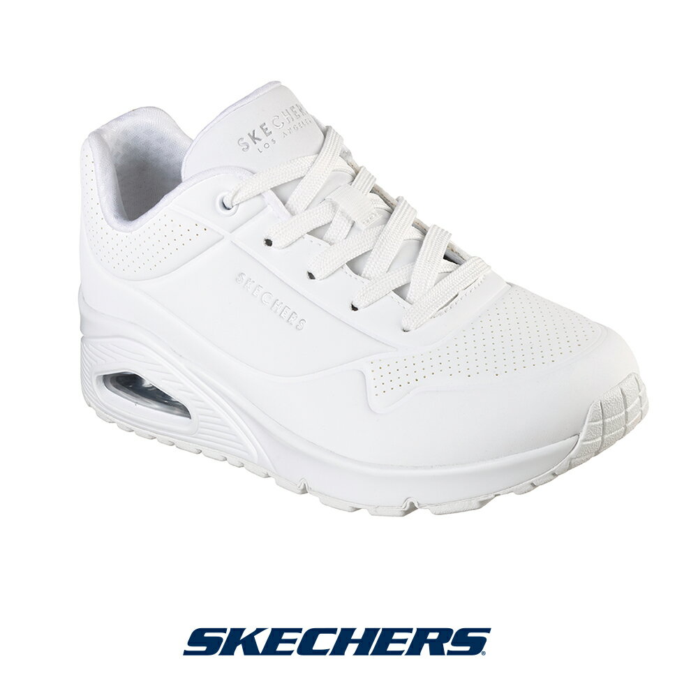 楽天リゲッタカヌー専門店 R-ark【今ならポイント10倍！】スケッチャーズ 73690-w レディース スニーカー SKECHERS くつ 靴 シューズ shoes 厚底 air UNO - STAND ON AIR Durabuck Lace Up Sneaker