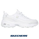 スケッチャーズ SKECHERS スニーカー 11931 レディース ディーライト メモリーフォーム DLITES ゴーウォーク GOWALK スポーティー 合皮 レースアップ コンフォートシューズ クッション性抜群 靴 くつ 白