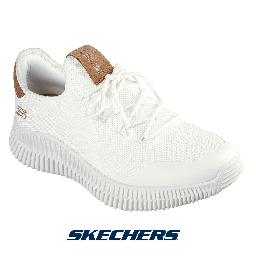 【今ならクーポンで600円OFF〜最大2,000円OFF!】スケッチャーズ メンズ 118173 OFWT オフホワイト スニーカー SKECHERS BOBS SPORT GEO - CITY DAPPER ボブス スポーツ ジオ - シティ ダッパー 白 低反発インソール ラバーアウトソール