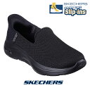 スケッチャーズ レディース 125315 BBK ブラック スリッポン SKECHERS スリップインズ SLIP-INS GO WALK ARCH FIT 2.0 - DELARA メッシュ ハンズフリー ゴーウォーク アーチフィット ウルトラゴー 黒 洗濯機洗い可能