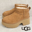 UGG アグ ブーツ 厚底 レディース 2024新作 クラシック ウルトラ ミニ ニューハイツ 7cmヒール 1158311 Classic Ultra Min...