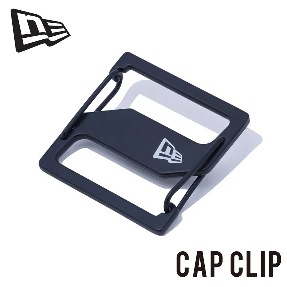 ニューエラ NEWERA キャップクリップ 14524809 CAP-CLIP カラビナ ブラック BLACK 黒 キャップアクセサリー 取り付け簡単 男女兼用 ユニセックス 正規品
